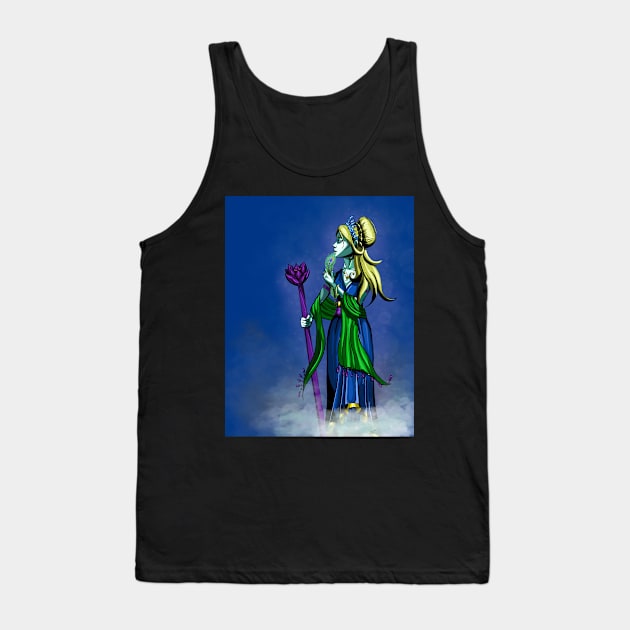 Goddess of Starlight Tank Top by Sketches by Saron